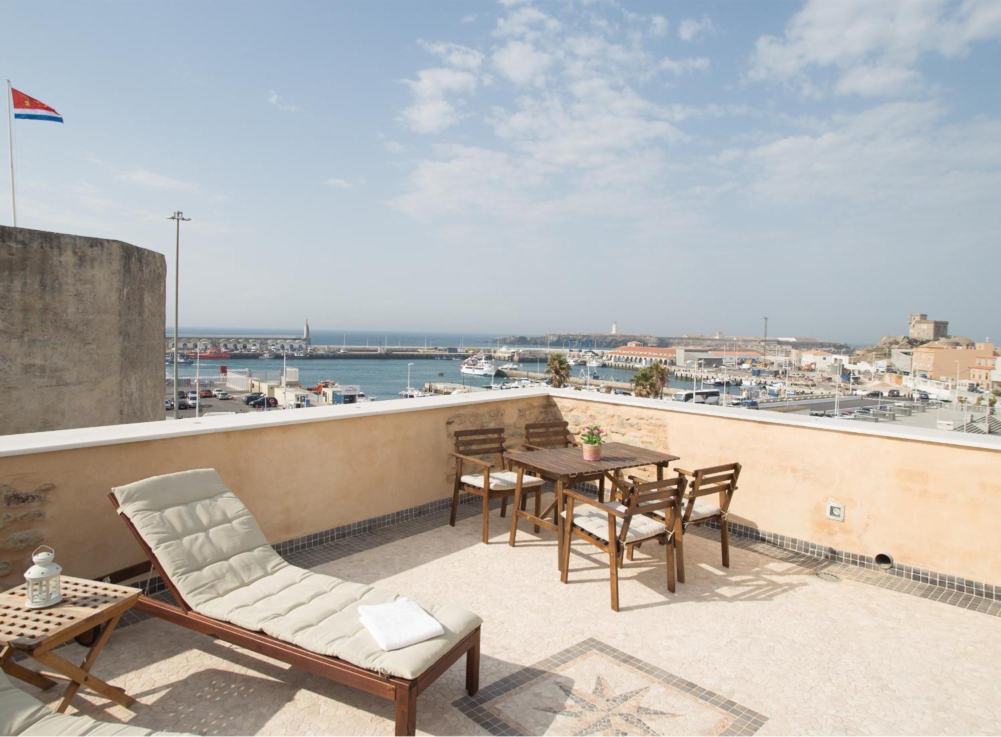 Puerta La Mar Apartman Tarifa Szoba fotó