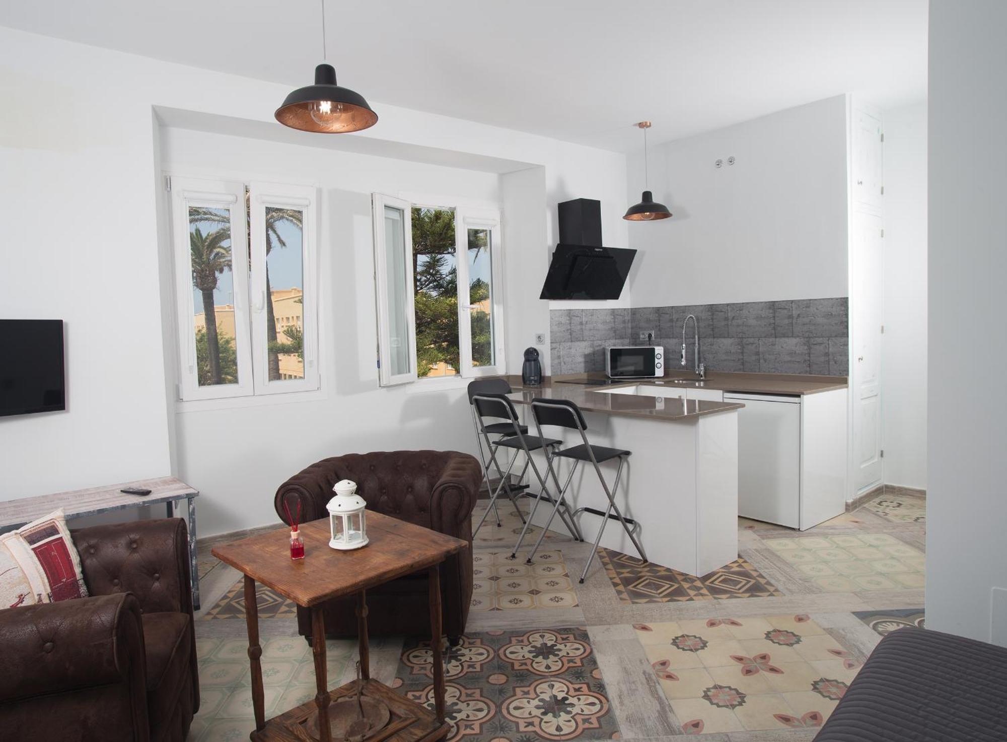 Puerta La Mar Apartman Tarifa Szoba fotó